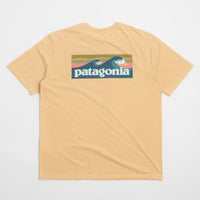Patagonia Boardshort Logo Pocket Responsibili-Tee T-Shirt - Beeswax Tan thumbnail