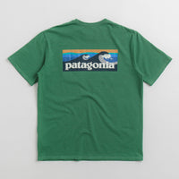Patagonia Boardshort Logo Pocket Responsibili-Tee T-Shirt in Gather Green thumbnail