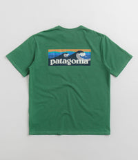 Patagonia Boardshort Logo Pocket Responsibili-Tee T-Shirt in Gather Green