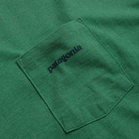 Patagonia Boardshort Logo Pocket Responsibili-Tee T-Shirt in Gather Green thumbnail