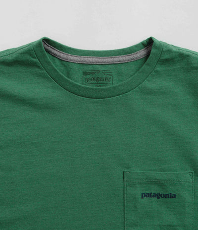Patagonia Boardshort Logo Pocket Responsibili-Tee T-Shirt in Gather Green