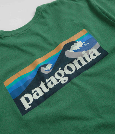 Patagonia Boardshort Logo Pocket Responsibili-Tee T-Shirt in Gather Green
