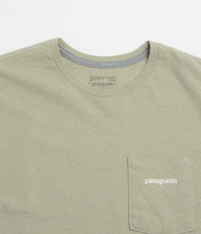 Patagonia Boardshort Logo Pocket Responsibili-Tee T-Shirt in Gumtree Green