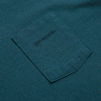 Patagonia Boardshort Logo Pocket Responsibili-Tee T-Shirt in Wetland Blue thumbnail