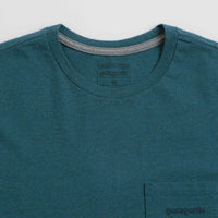 Patagonia Boardshort Logo Pocket Responsibili-Tee T-Shirt in Wetland Blue thumbnail