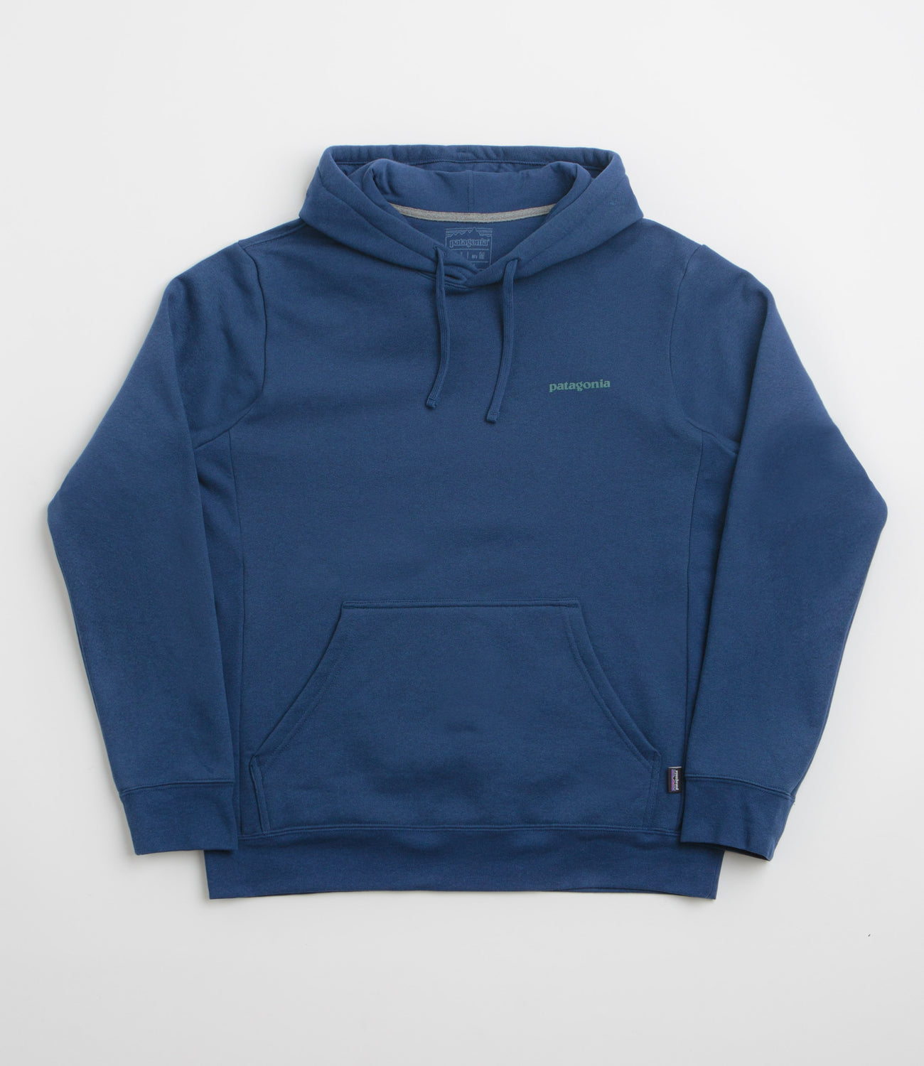 Patagonia Boardshort Logo Uprisal Hoodie - Clement Blue | flatspot