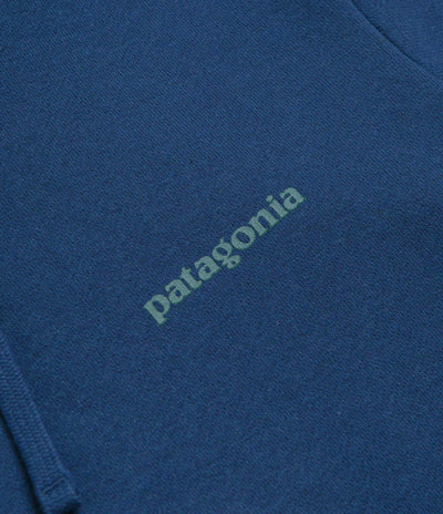 Patagonia Boardshort Logo Uprisal Hoodie in Clement Blue