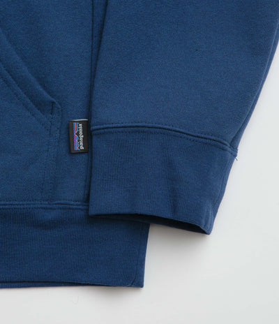 Patagonia Boardshort Logo Uprisal Hoodie in Clement Blue
