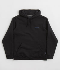 Patagonia Boardshort Logo Uprisal Hoodie in Ink Black
