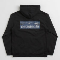 Patagonia Boardshort Logo Uprisal Hoodie - Ink Black thumbnail