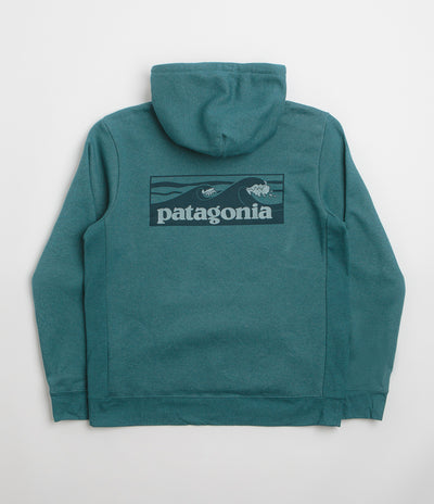 Patagonia Boardshort Logo Uprisal Hoodie in Wetland Blue