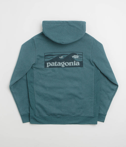Patagonia Boardshort Logo Uprisal Hoodie - Wetland Blue
