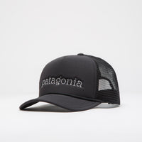 Patagonia Broadcaster Cap in Strata Text: Black thumbnail