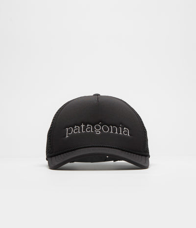 Patagonia Broadcaster Cap - Strata Text: Black
