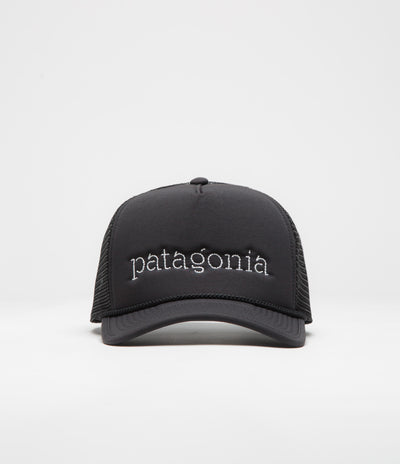Patagonia Broadcaster Cap in Strata Text: Black