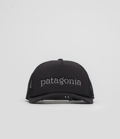 Patagonia Broadcaster Cap in Strata Text: Black