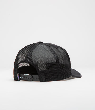 Patagonia Broadcaster Cap in Strata Text: Black