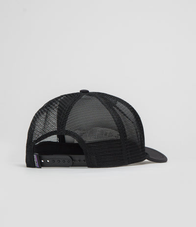Patagonia Broadcaster Cap in Strata Text: Black