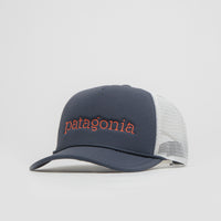 Patagonia Broadcaster Cap in Strata Text: Smolder Blue thumbnail