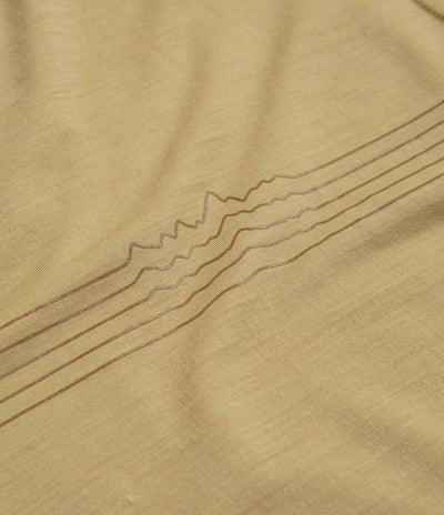 Patagonia Cap Cool Merino Graphic T-Shirt - Fitz Roy Fader: Moray Khaki