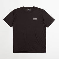 Patagonia Cap Cool Merino Graphic T-Shirt - Heritage Header: Black thumbnail