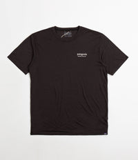 Patagonia Cap Cool Merino Graphic T-Shirt - Heritage Header: Black