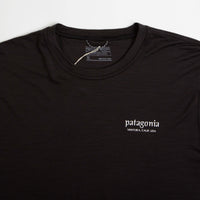 Patagonia Cap Cool Merino Graphic T-Shirt - Heritage Header: Black thumbnail
