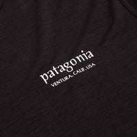 Patagonia Cap Cool Merino Graphic T-Shirt - Heritage Header: Black thumbnail