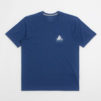 Patagonia Chouinard Crest Pocket Responsibili-Tee T-Shirt - Clement Blue thumbnail