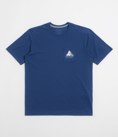 Patagonia Chouinard Crest Pocket Responsibili-Tee T-Shirt - Clement Blue