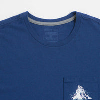 Patagonia Chouinard Crest Pocket Responsibili-Tee T-Shirt - Clement Blue thumbnail