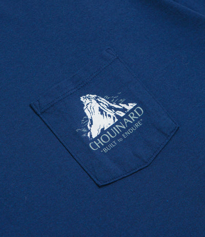 Patagonia Chouinard Crest Pocket Responsibili-Tee T-Shirt - Clement Blue