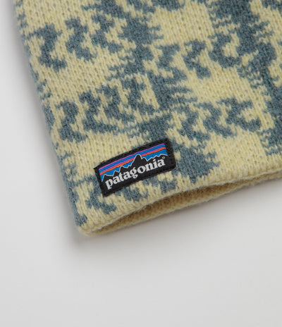 Patagonia Cinder Beanie - Sun Quilt: Blue Sage