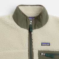 Patagonia Classic Retro-X Jacket - Dark Natural / Basin Green thumbnail