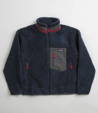 Patagonia M's Classic Retro-X Jacket New Navy w/Wax Red