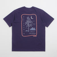 Patagonia Clean Climb Roots Responsibili-Tee T-Shirt - Plummet Purple thumbnail