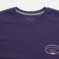 Patagonia Clean Climb Roots Responsibili-Tee T-Shirt - Plummet Purple thumbnail