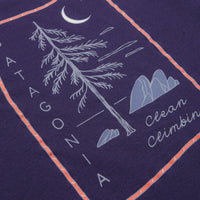 Patagonia Clean Climb Roots Responsibili-Tee T-Shirt - Plummet Purple thumbnail