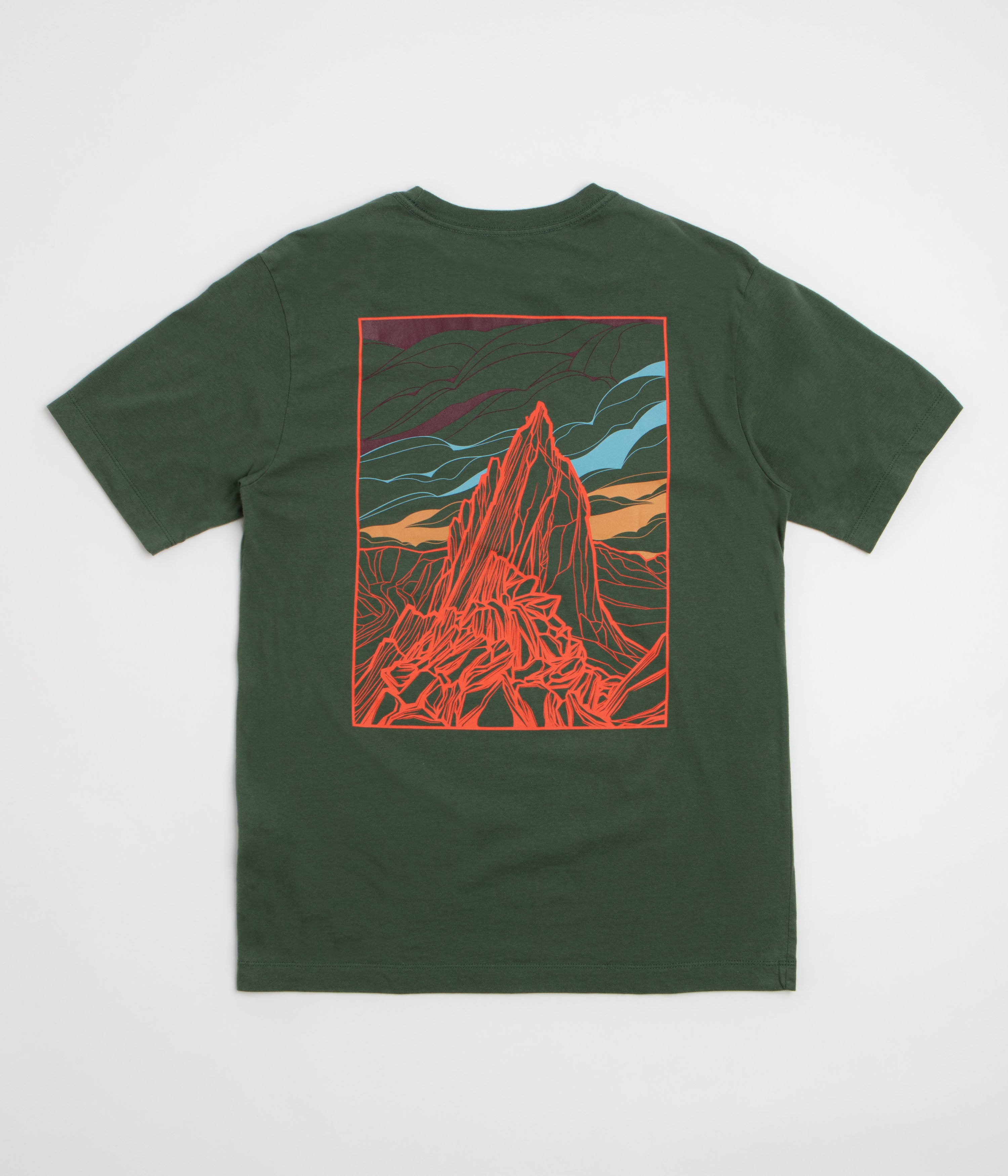 Patagonia Cloud Crag T-Shirt - Canopy Green