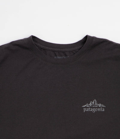 Patagonia Cloud Crag T-Shirt - Ink Black