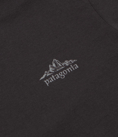 Patagonia Cloud Crag T-Shirt - Ink Black