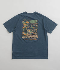 Patagonia Commontrail Pocket Responsibili-Tee T-Shirt in Utility Blue