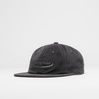 Patagonia Corduroy Cap in 95 Oval Logo: Ink Black thumbnail
