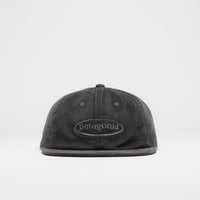 Patagonia Corduroy Cap in 95 Oval Logo: Ink Black thumbnail