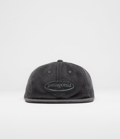 Patagonia Corduroy Cap in 95 Oval Logo: Ink Black