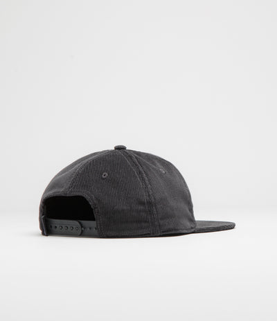 Patagonia Corduroy Cap in 95 Oval Logo: Ink Black