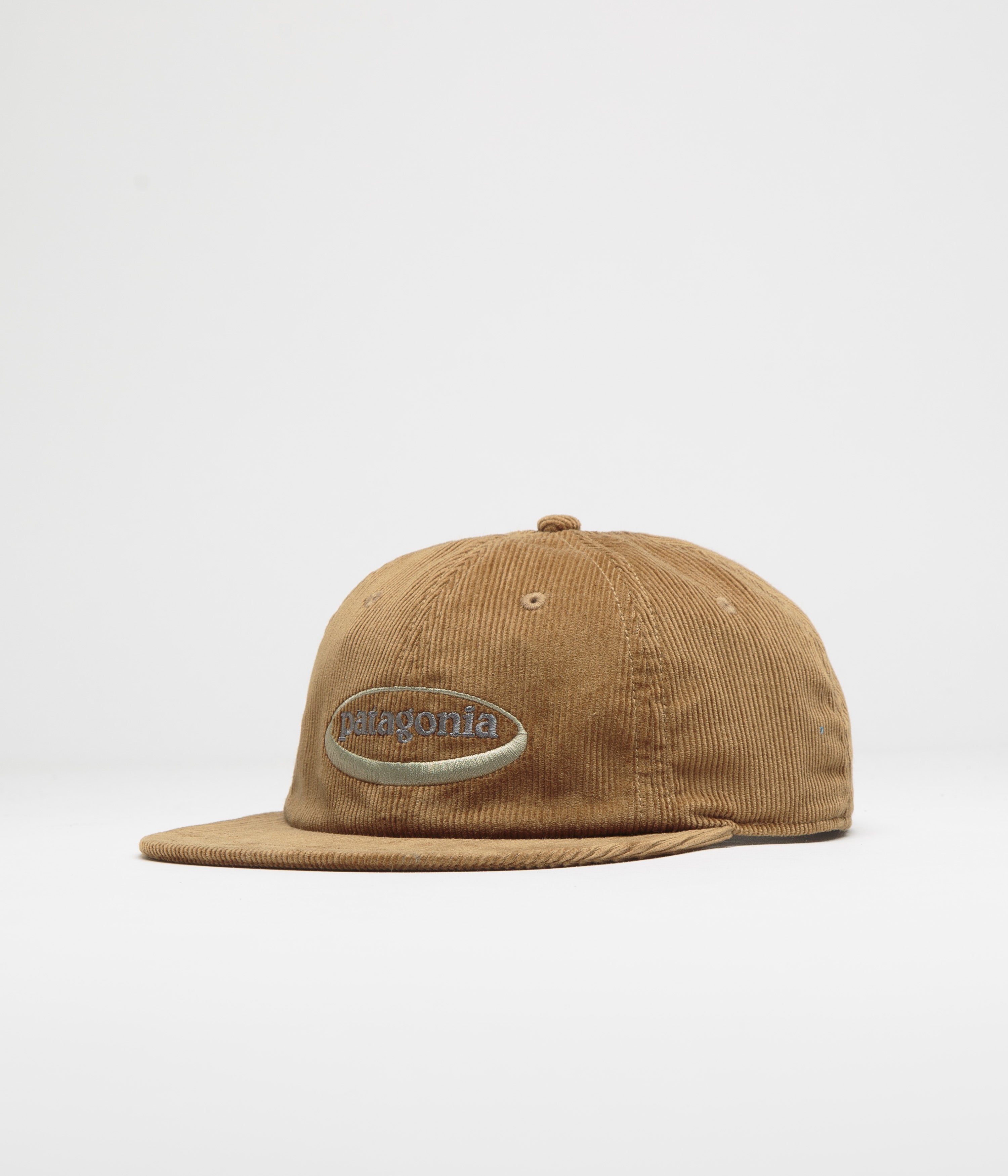 Patagonia Corduroy Cap - 95 Oval Logo: Coriander Brown