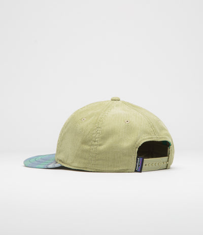 Patagonia Corduroy Cap in 95 Oval Logo: Gumtree Green
