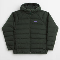 Patagonia Cotton Down Jacket in Old Growth Green thumbnail