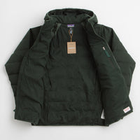 Patagonia Cotton Down Jacket in Old Growth Green thumbnail